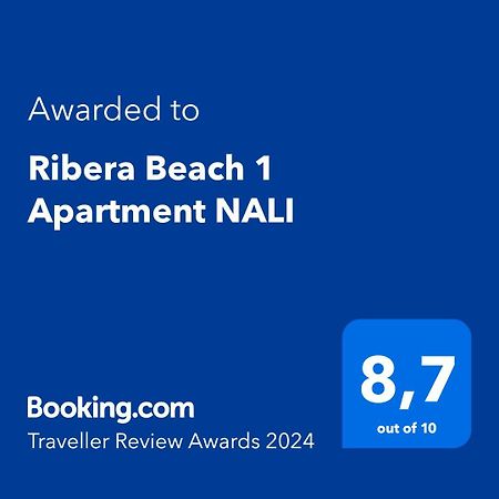 Ribera Beach 1 Apartment Nali マール・デ・クリスタル エクステリア 写真